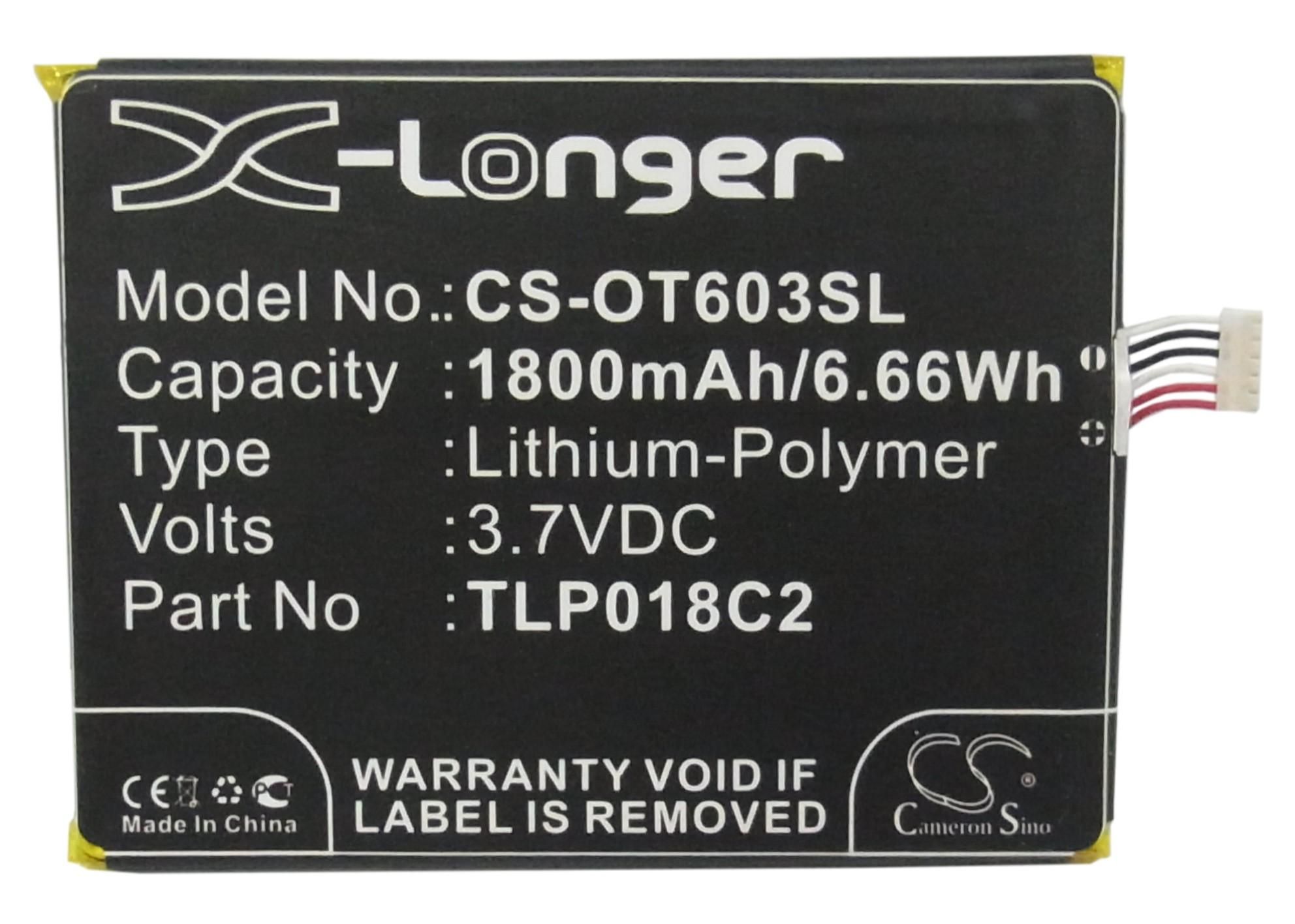 Alcatel OT-6033X Battery Replacement