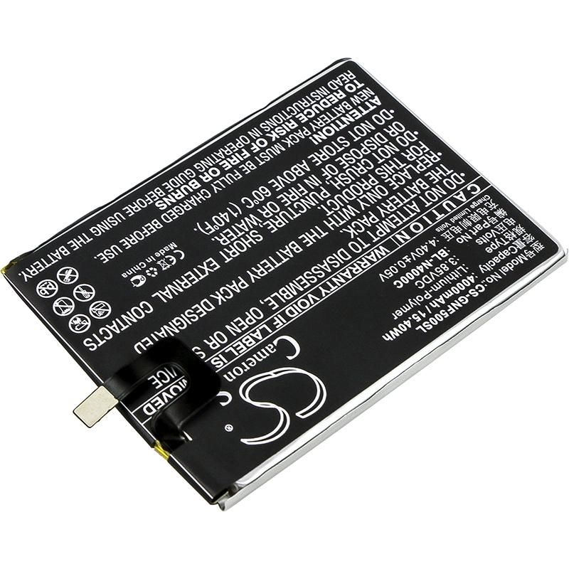 Gionee F5 TD-LTE Dual SIM Battery Replacement