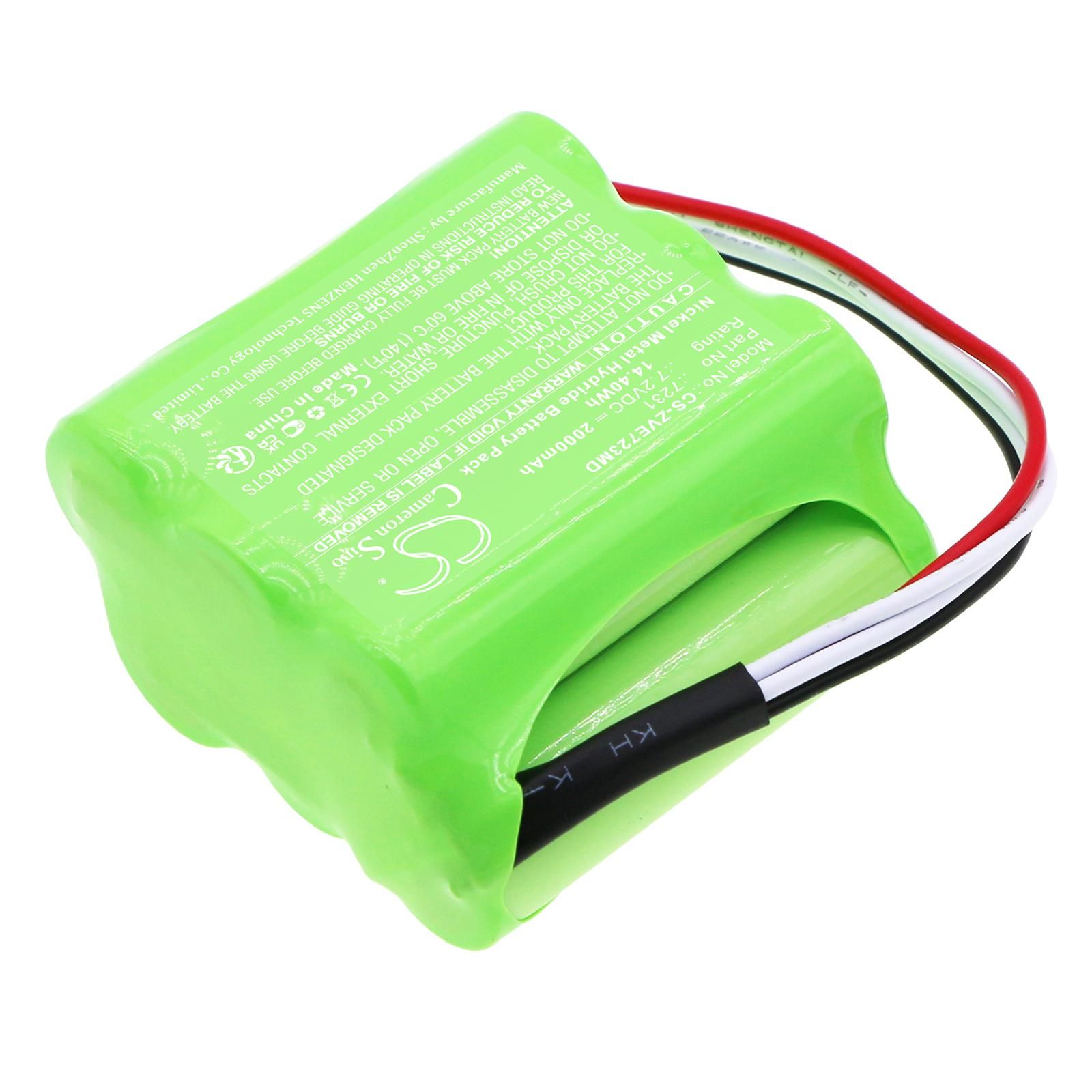 Zevex 7231 Battery Replacement