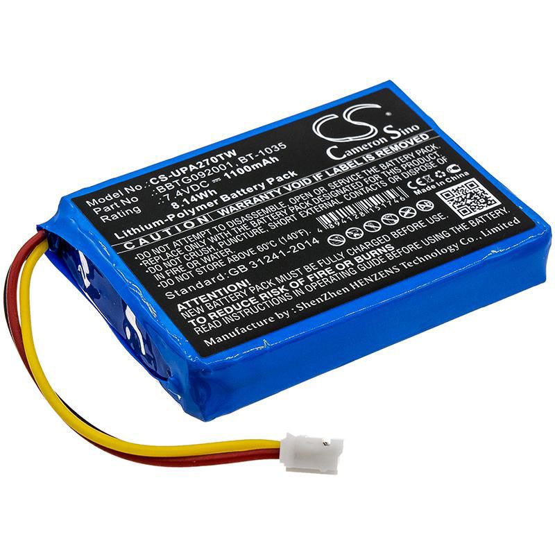 Uniden BBTG092001 Battery Replacement
