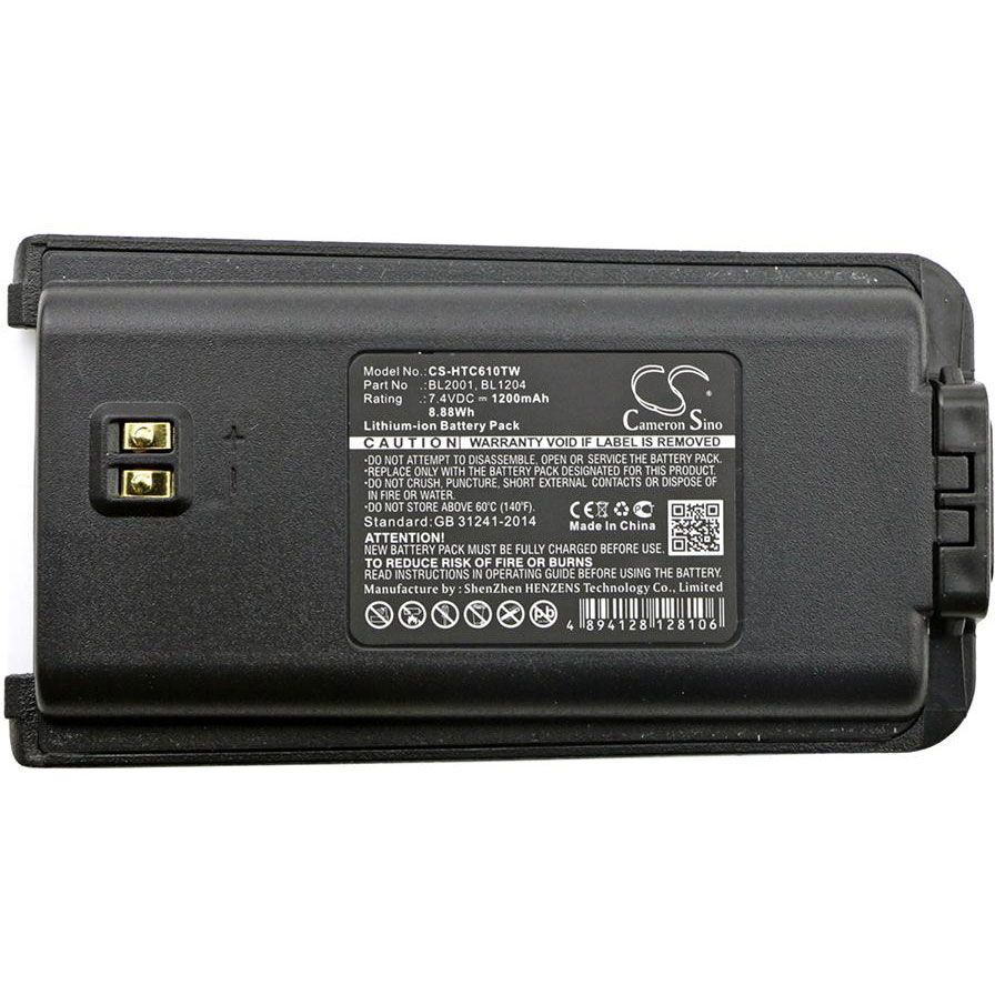 Hytera BL1204 Battery Replacement