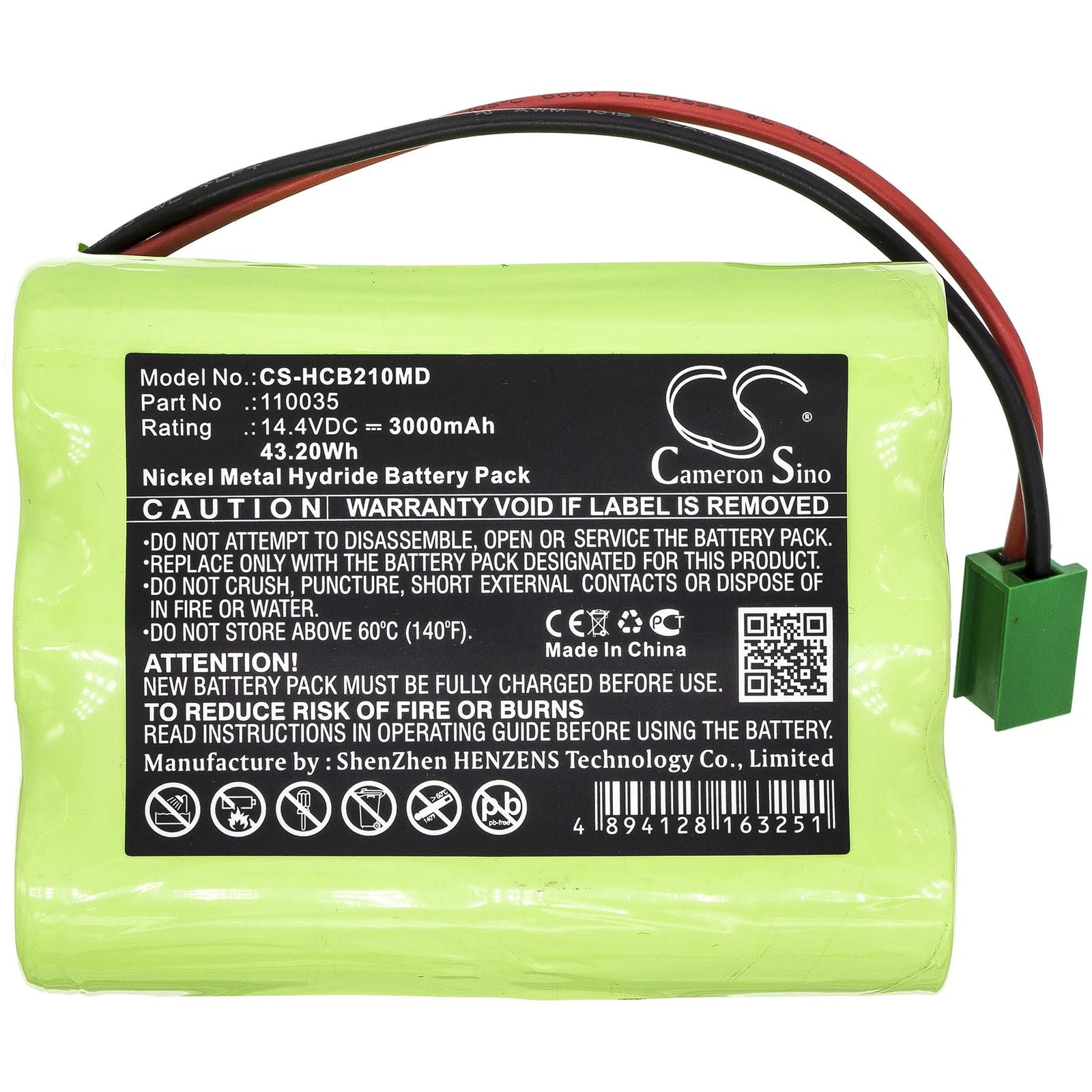 Hellige 110035 Battery Replacement