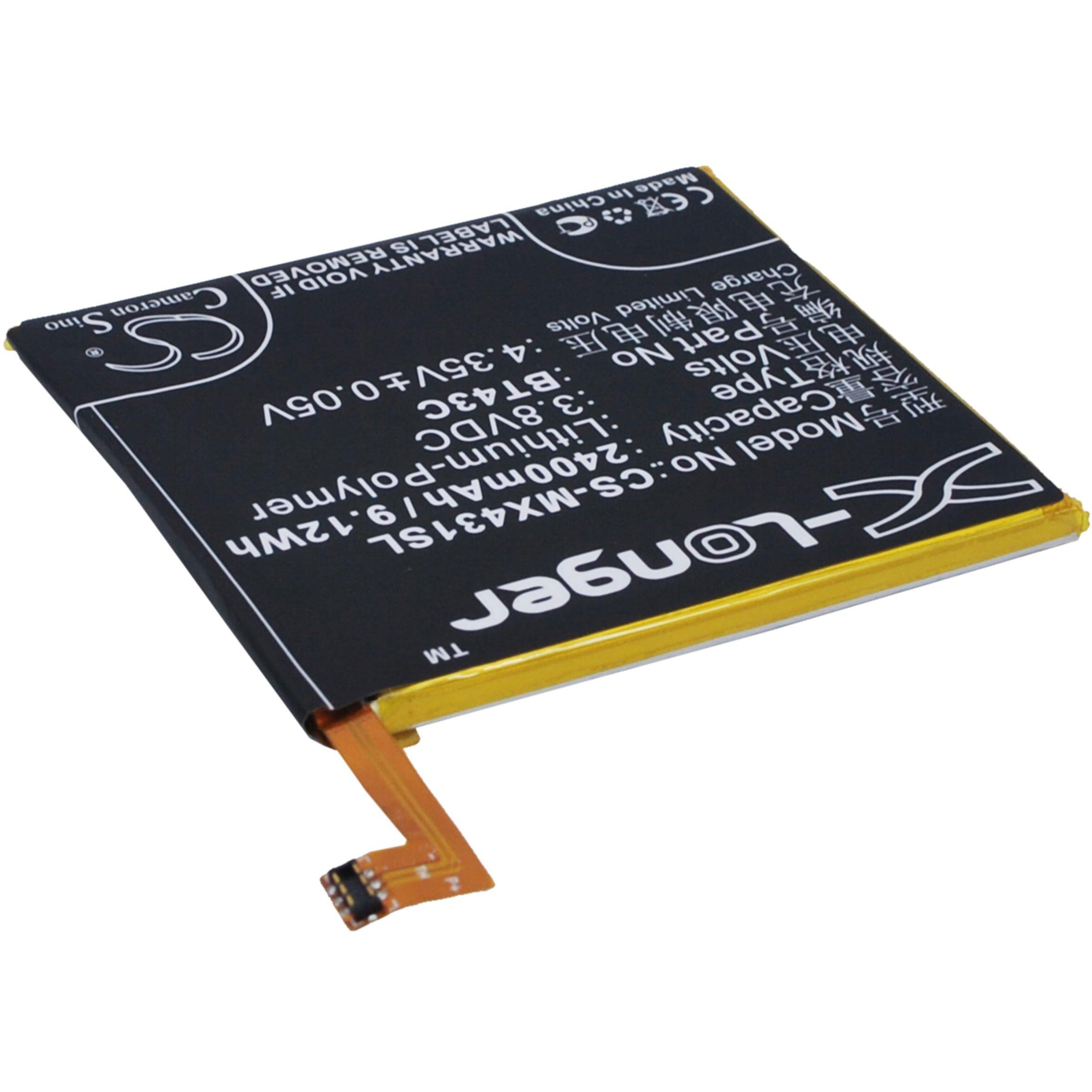 Meizu M578CA Battery Replacement
