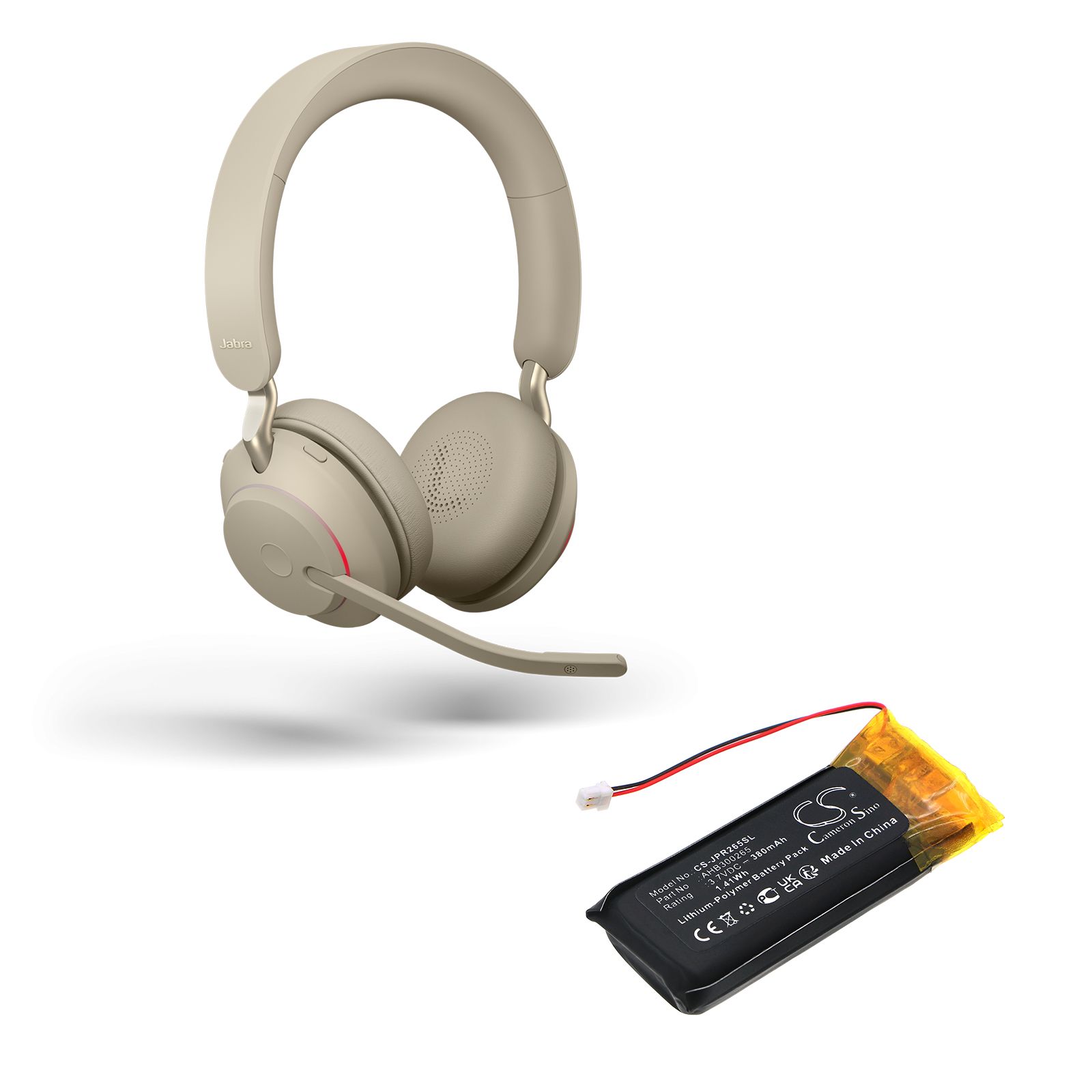 Jabra Evolve2 65 Battery Replacement