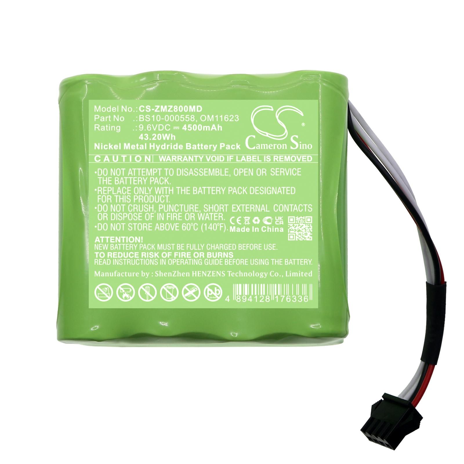 Zyno Medical OM11623 Battery Replacement