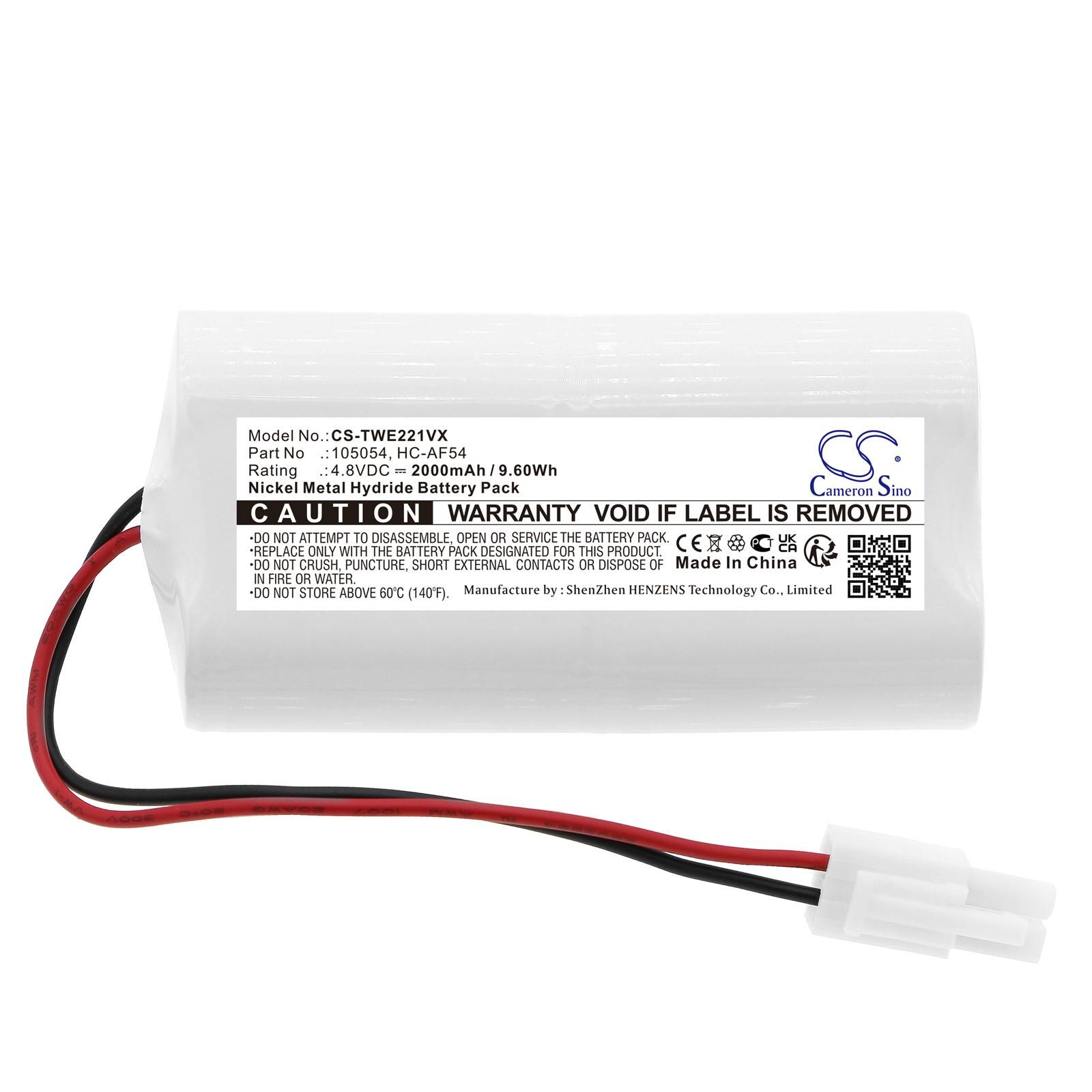 TWINBIRD HC-AF54 Battery Replacement