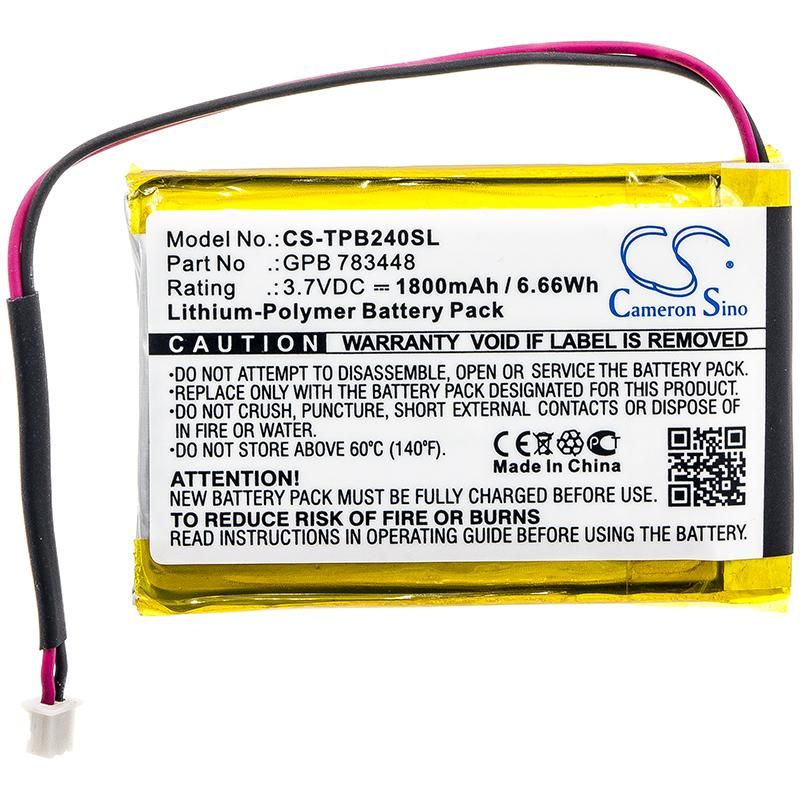 Telex PB24N Battery Replacement