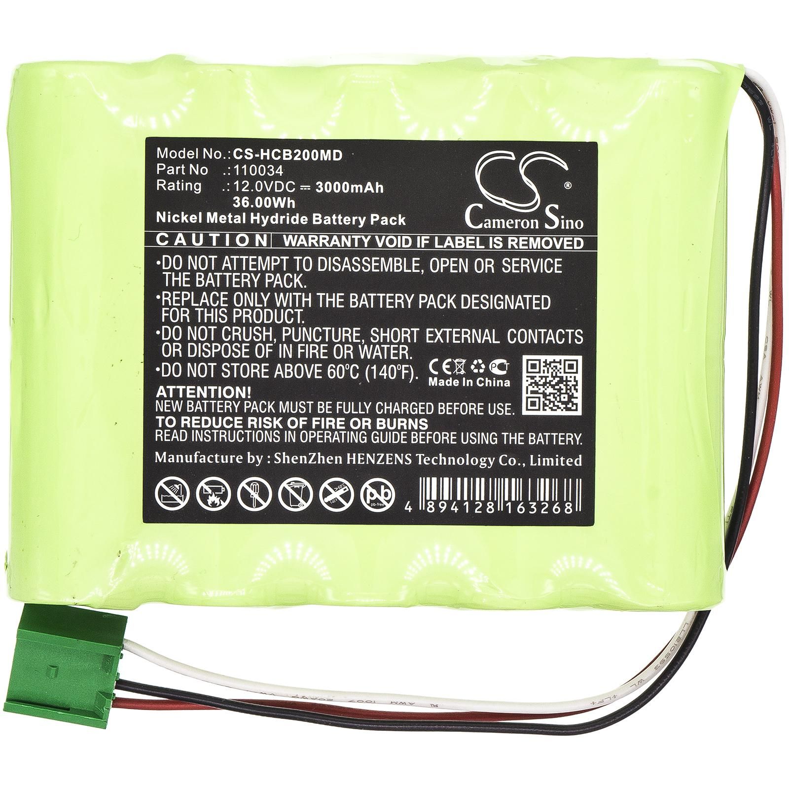 Hellige 110034 Battery Replacement