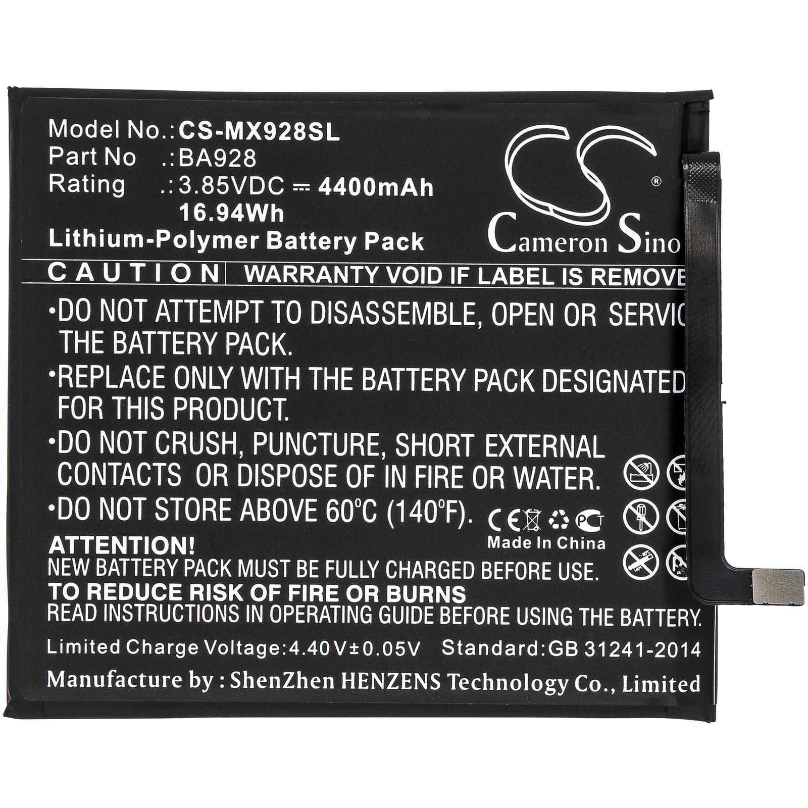 Meizu 16T Battery Replacement