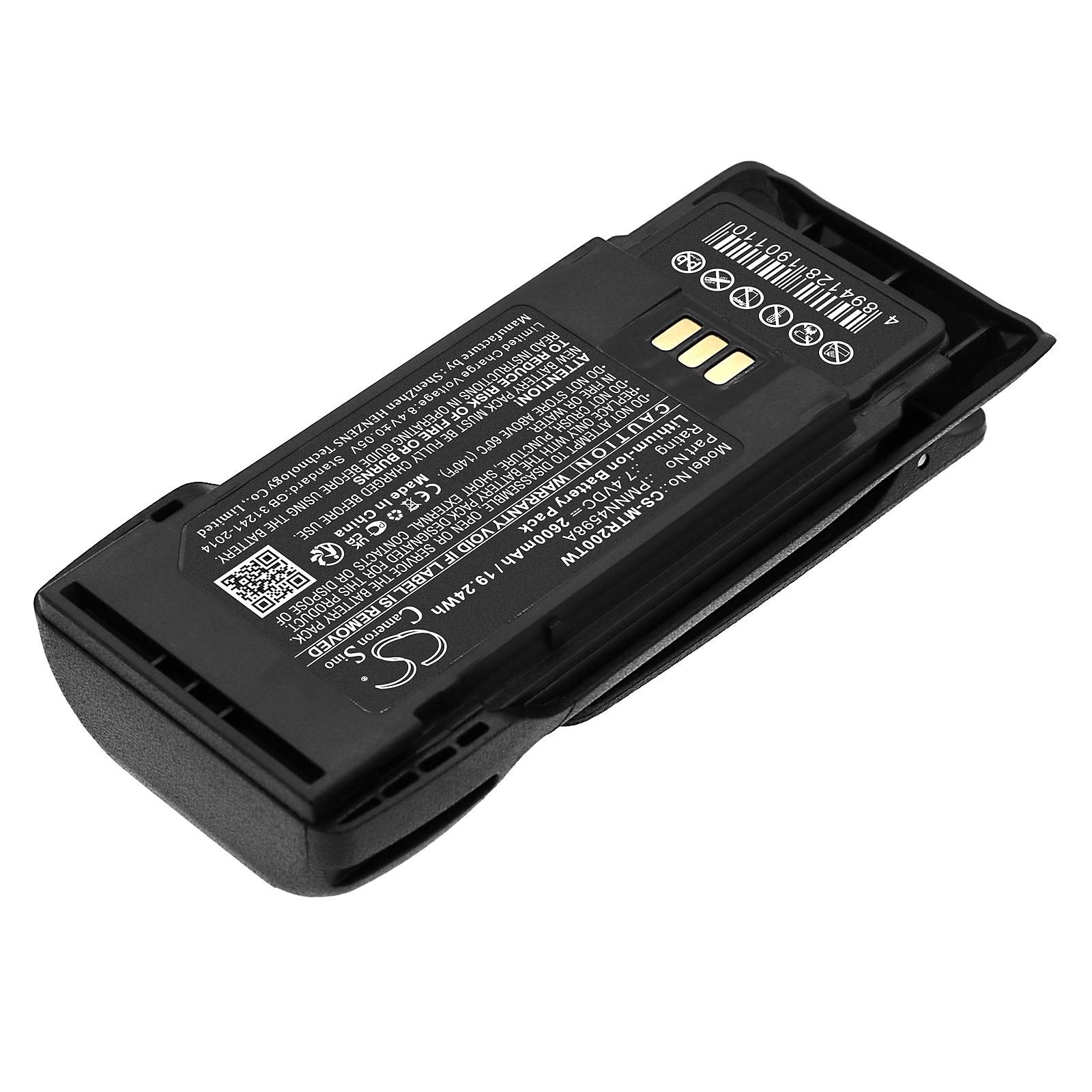 Motorola PMNN4600A Battery Replacement