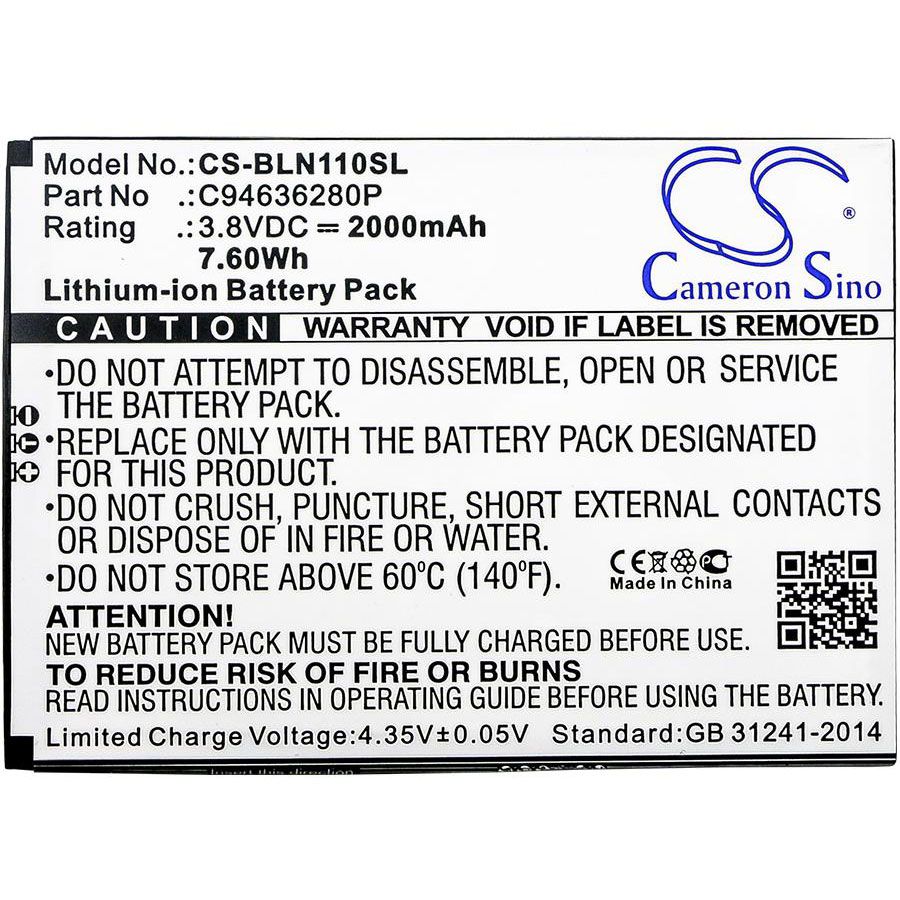 BLU N110U Battery Replacement