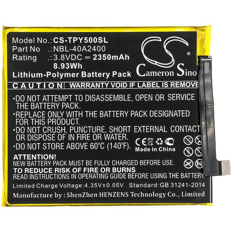 TP-Link Neffos Y5s Dual SIM Battery Replacement
