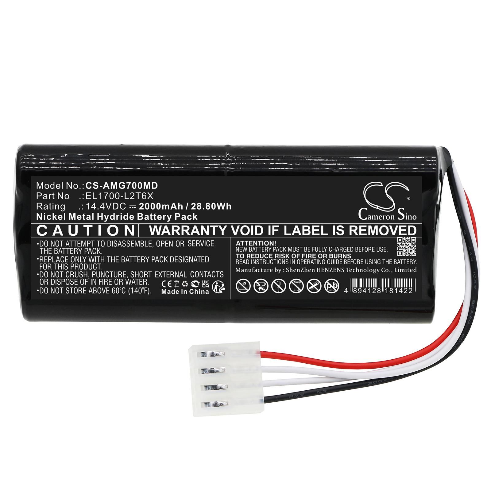 Amico EL1700-L2T6X Battery Replacement