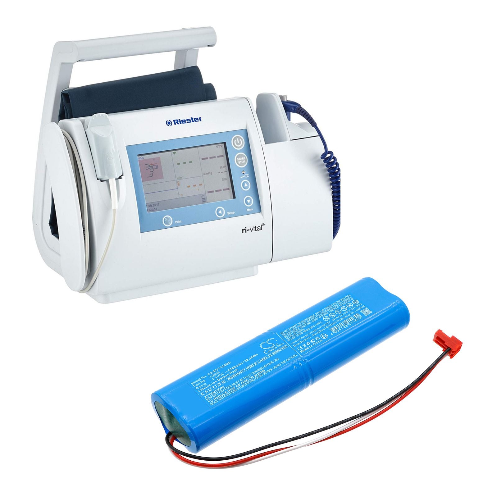 Riester 10693 Battery Replacement
