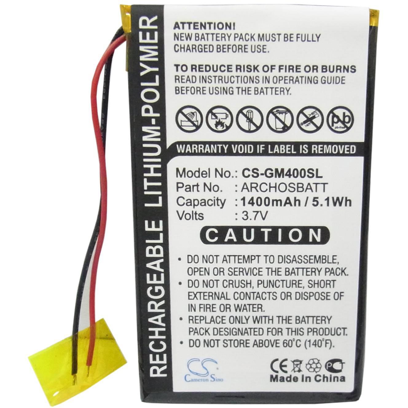 Archos Gmini 402 Battery Replacement