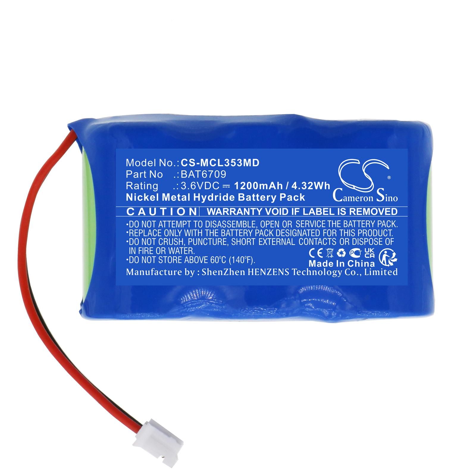 Micro Medical BAT6709 Battery Replacement