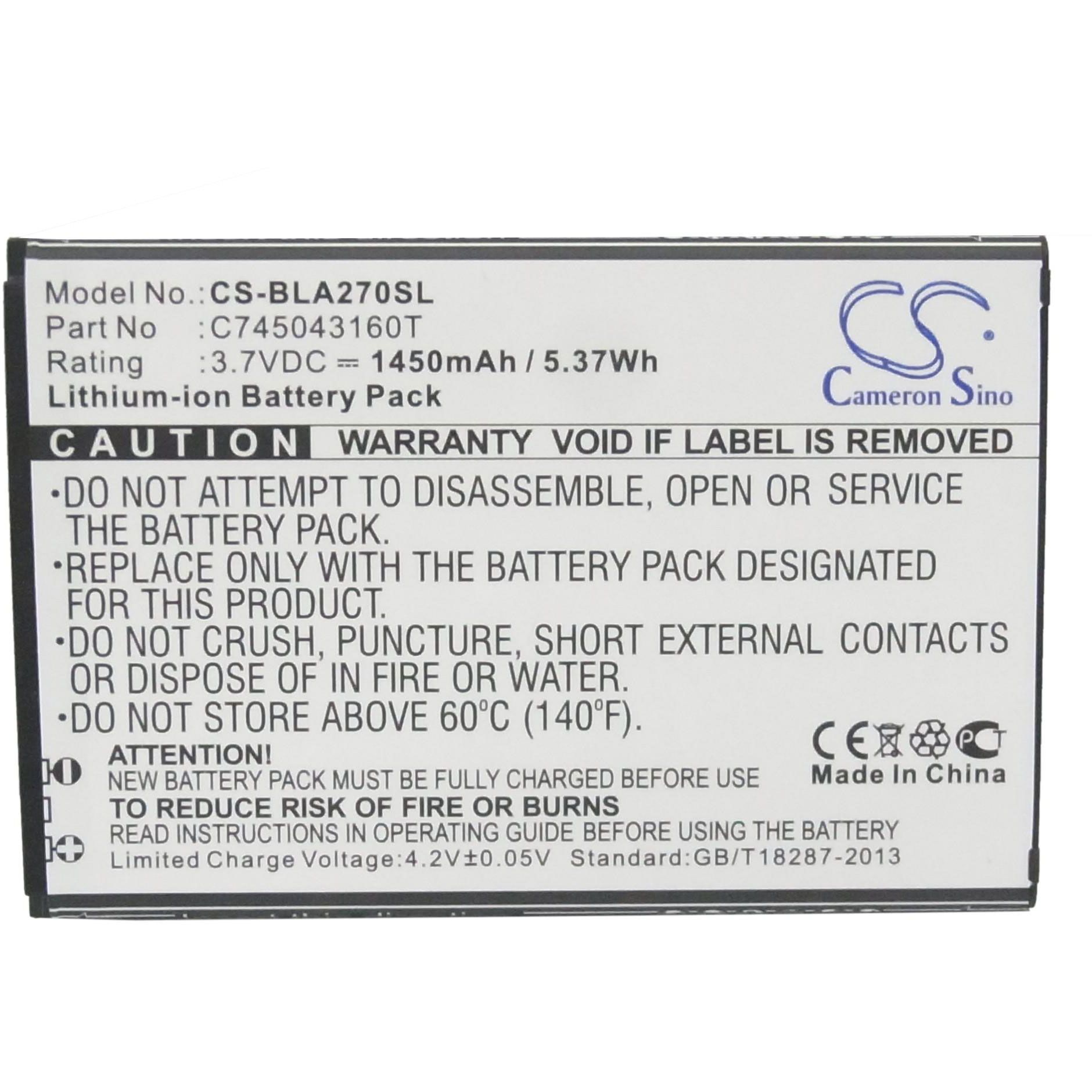 BLU A270A Battery Replacement