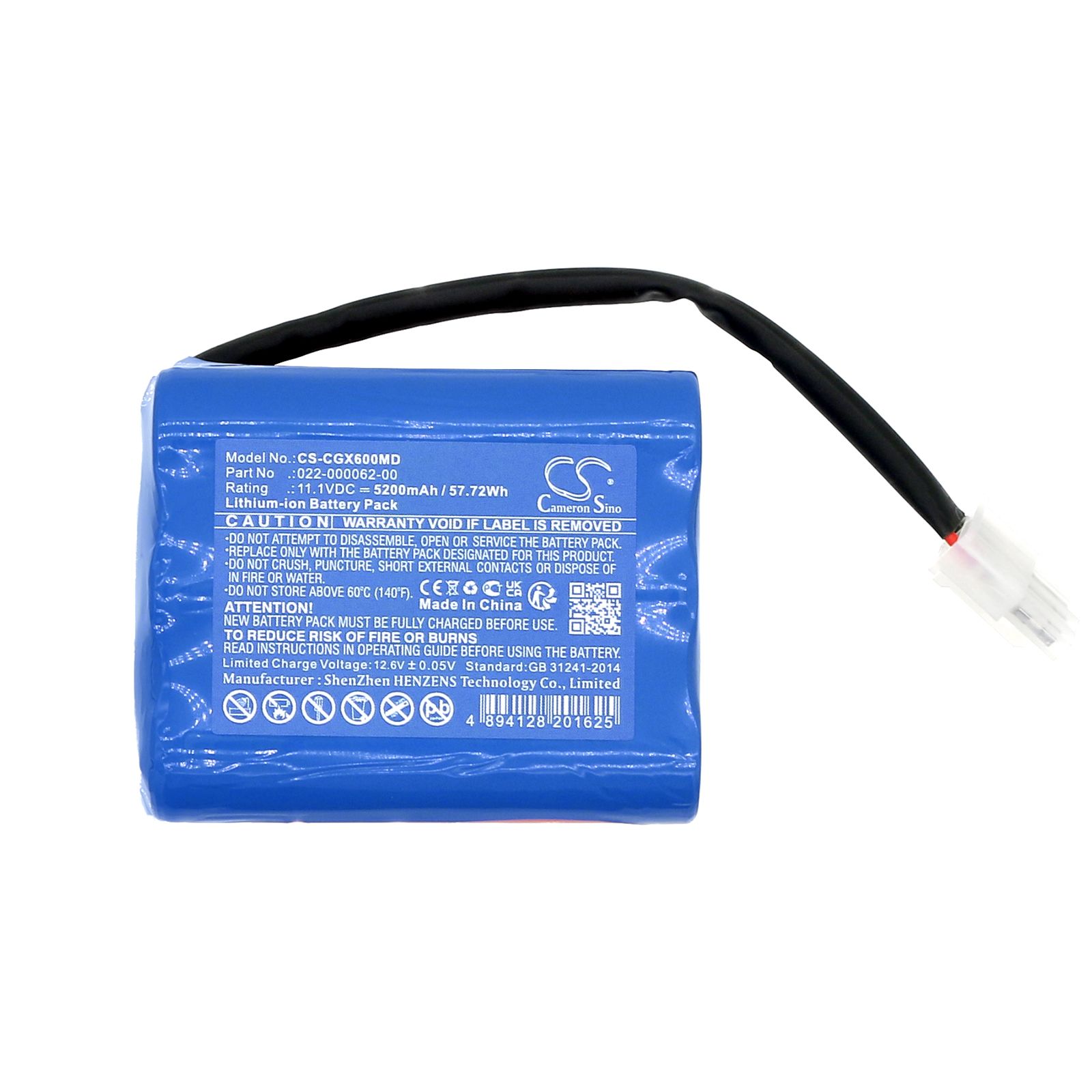 Comen 022-000062-00 Battery Replacement