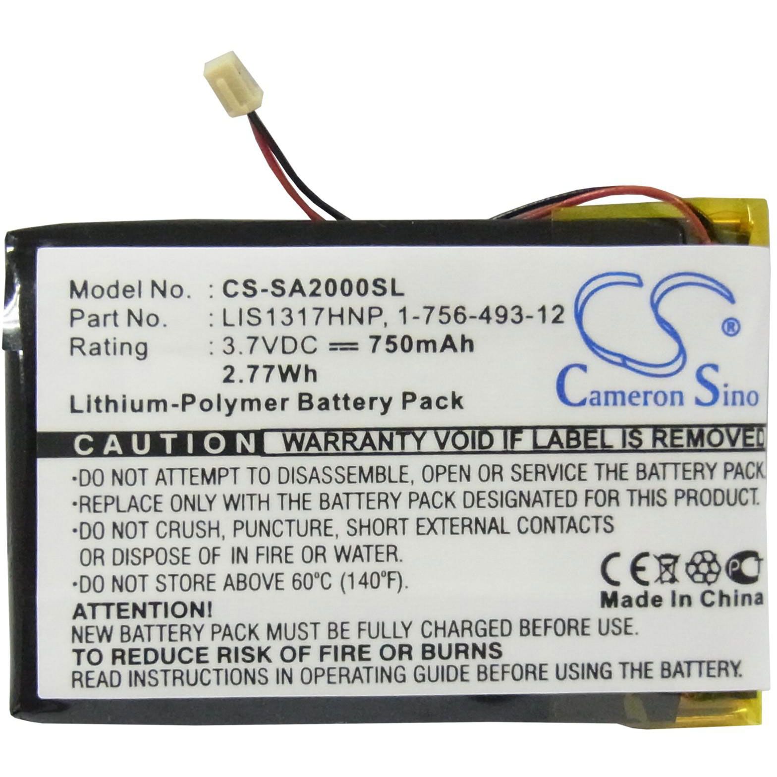 Sony NW-A2000 Battery Replacement