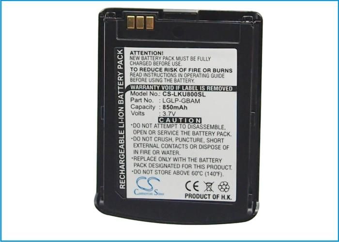LG KU800 Battery Replacement