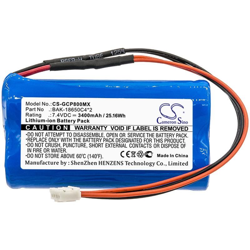G-CARE BAK-18650C4*2 Battery Replacement