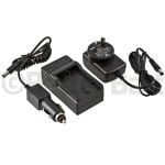 Panasonic CGR-S006A Charger Replacement (Wall + Car Cord)