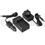 Sony NP-BD1 Charger Replacement (Wall + Car Cord)