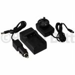 Sony NP-FS20 Charger Replacement (Wall + Car Cord)