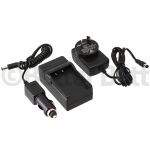 Casio Exilim Zoom EX-Z77 Charger Replacement (Wall + Car Cord)