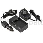 Nikon EN-EL2 Charger Replacement (Wall + Car Cord)