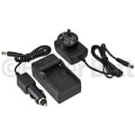 Sony NP-F330 Charger Replacement (Wall + Car Cord)