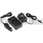 Panasonic VW-VBD78 Charger Replacement (Wall + Car Cord)