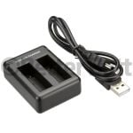 GoPro HERO4 Silver USB Dual Charger Replacement