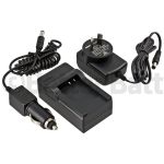 Pentax D-LI88 Charger Replacement (Wall + Car Cord)