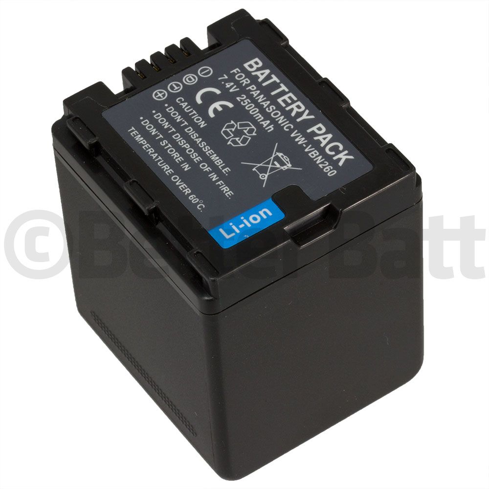 Vhbw Batteria Compatibile Per Panasonic HC-X909, HDC-HS900, HC-X929 – Li-Ion 1100mAh, 7,2V, Con Infochip - 6
