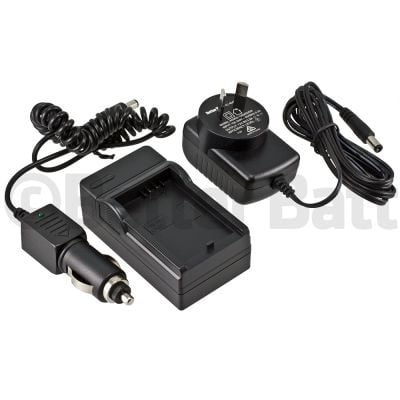 Canon EOS 500D Charger Replacement (Wall + Car Cord)
