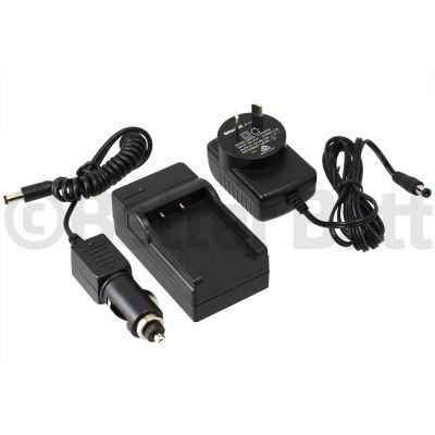 Casio Exilim EX-Z80BK Charger Replacement (Wall + Car Cord)