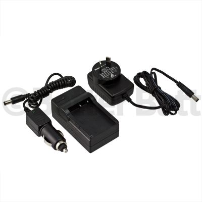 Casio Exilim Hi-Zoom EX-H20GSR Charger Replacement (Wall + Car Cord)