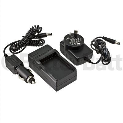 Panasonic Lumix DMC-FP1EB-D Charger Replacement (Wall + Car Cord)