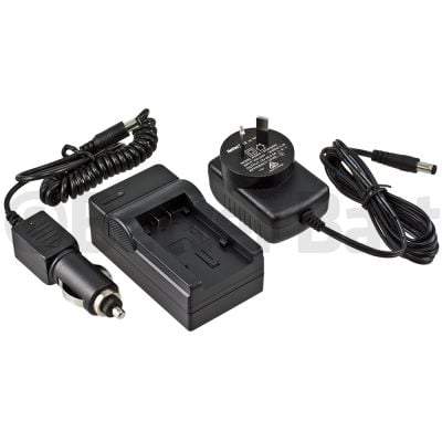 Panasonic SDR-H101GK Charger Replacement (Wall + Car Cord)