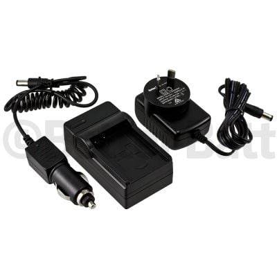 Panasonic Lumix DMC-S2K Charger Replacement (Wall + Car Cord)