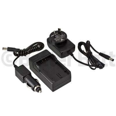 Panasonic AG-UX90 Charger Replacement (Wall + Car Cord)