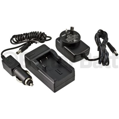 Olympus Stylus 410 Digital Charger Replacement (Wall + Car Cord)