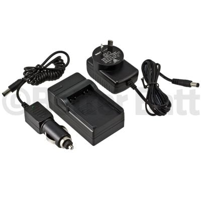 Canon PowerShot SD4000 IS Digital ELPH Charger Replacement (Wall + Car Cord)