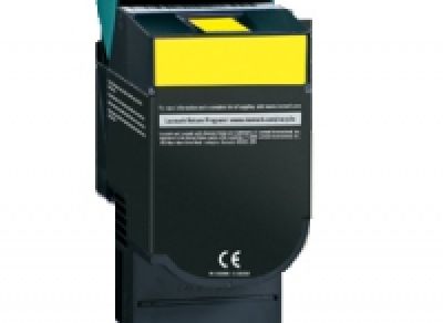 Lexmark X544DTN Yellow Toner Replacement (C540H1YG)