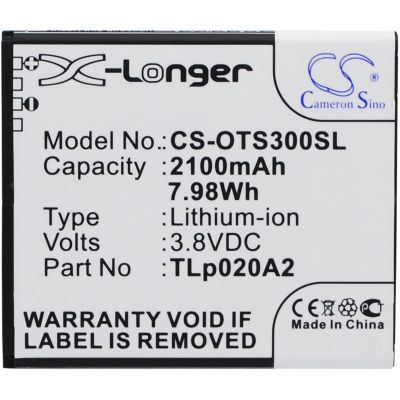 Alcatel TLp020A2 Battery Replacement