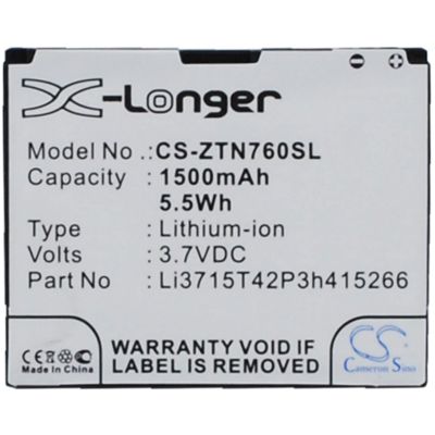 ZTE Blade II Battery Replacement