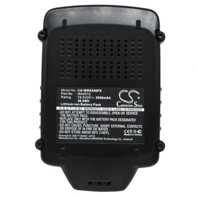 WORX WG157E Battery Replacement